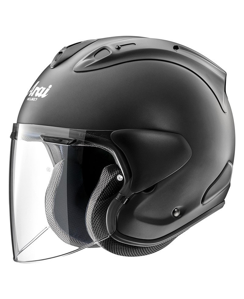 Casco Jet in fibra Arai SZ-R Vas Evo Frost nero opaco