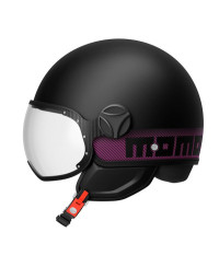 Casco MomoDesign FGTR Classic 2206 Stripes fucsia
