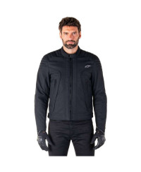 Giacca Moto Tessuto Alpinestars CLAYTON WR Nero Nero