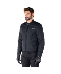 Giacca Moto Tessuto Alpinestars CLAYTON WR Nero Nero