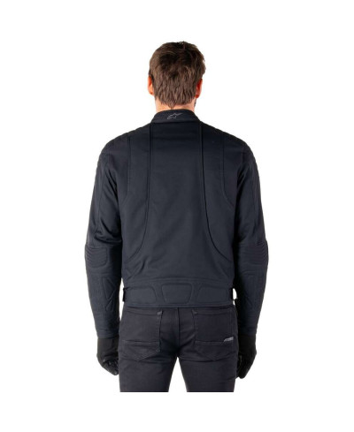 Giacca Moto Tessuto Alpinestars CLAYTON WR Nero Nero