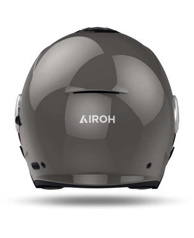 Casco Moto Jet Airoh HELYOS COLOR Grigio Scuro Lucido