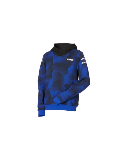 Yamaha Felpa mimetica da bambino Paddock Blue