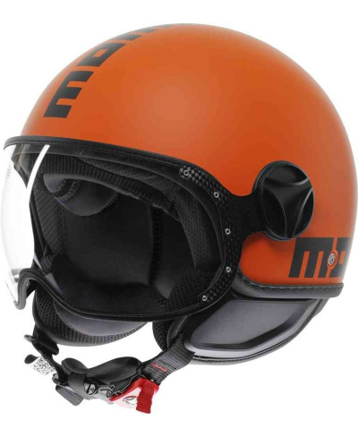 Casco Momo Design FGTR Classic 2206 Mono arancio opaco