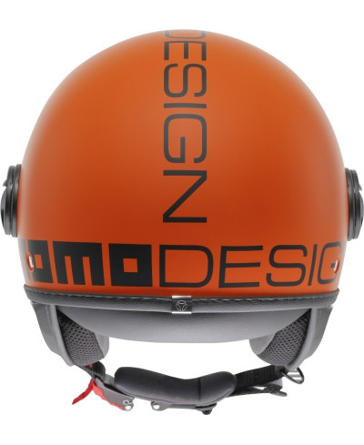 Casco Momo Design FGTR Classic 2206 Mono arancio opaco