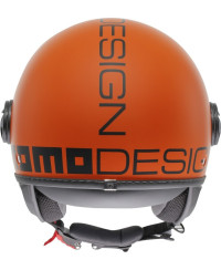 Casco Momo Design FGTR Classic 2206 Mono arancio opaco
