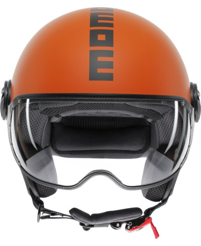 Casco Momo Design FGTR Classic 2206 Mono arancio opaco