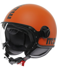 Casco Momo Design FGTR Classic 2206 Mono arancio opaco