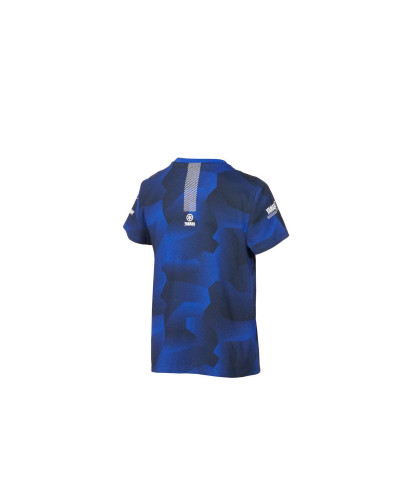Yamaha T-shirt mimetica da bambino Paddock Blue