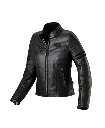 Giacca da moto Spidi Cafè race Ace Lady in pelle | Giacca 4