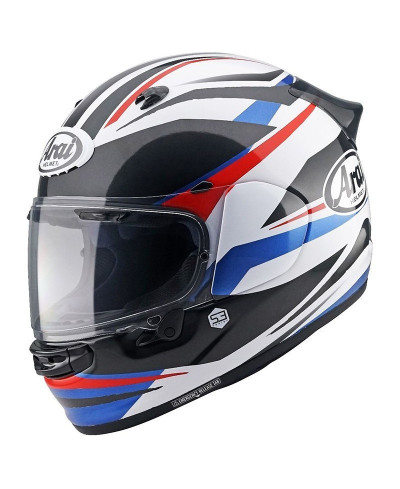 Casco Arai QUANTIC Ray White Bianco Blu Rosso
