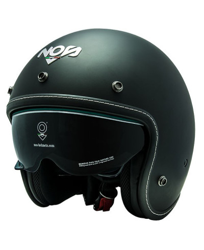 Casco Jet Nos NS-1 Black