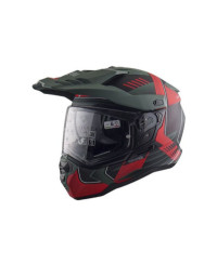Casco Integrale NOS NS-9 Omega Red Matt