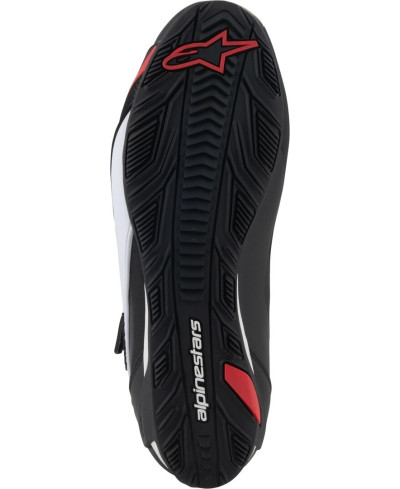 Scarpe moto Alpinestars Faster 4 nero bianco rosso