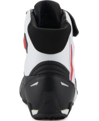 Scarpe moto Alpinestars Faster 4 nero bianco rosso