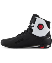 Scarpe moto Alpinestars Faster 4 nero bianco rosso