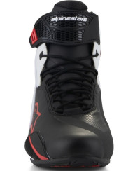 Scarpe moto Alpinestars Faster 4 nero bianco rosso