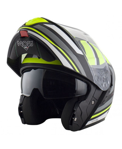 Casco Modulare Nos NS-14 Nitro giallo opaco