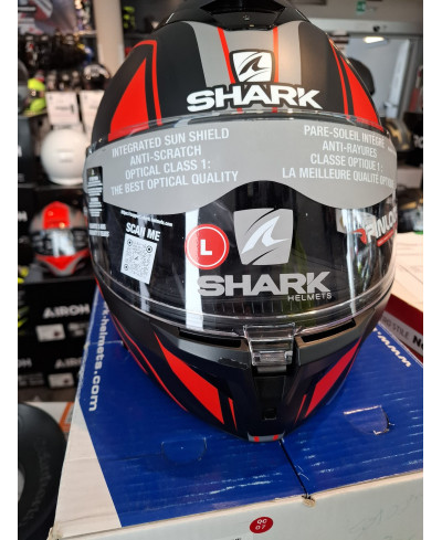 Casco integrale Shark SPARTAN GT YAMAHA MAT Con doppia visiera
