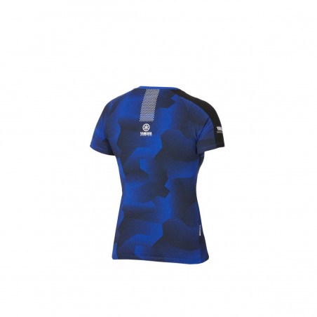 Yamaha t-shirt mimetica da donna Paddock Blue