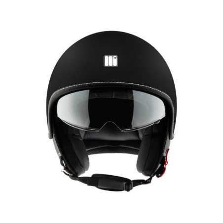 Casco Jet BEETLE Motocubo - sun visor lux ece.06 MATT BLACK