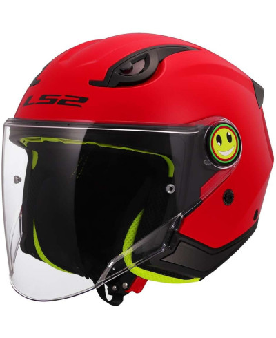 Casco Jet Bambino Ls2 OF622 Funny II Rosso