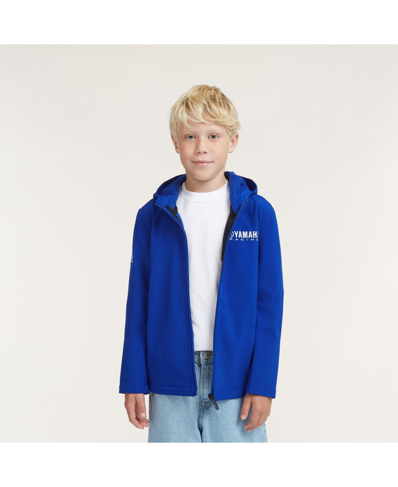 Softshell Yamaha Paddock Blue Team per bambini
