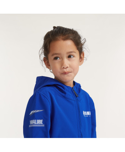 Softshell Yamaha Paddock Blue Team per bambini