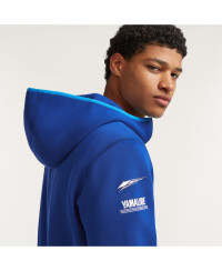 Felpa Yamaha con cappuccio da uomo Paddock Blue Team