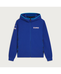 Felpa Yamaha con cappuccio da uomo Paddock Blue Team