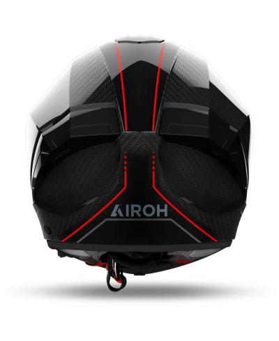 Casco Moto Integrale Airoh MATRYX Carbon Stylish Lucido