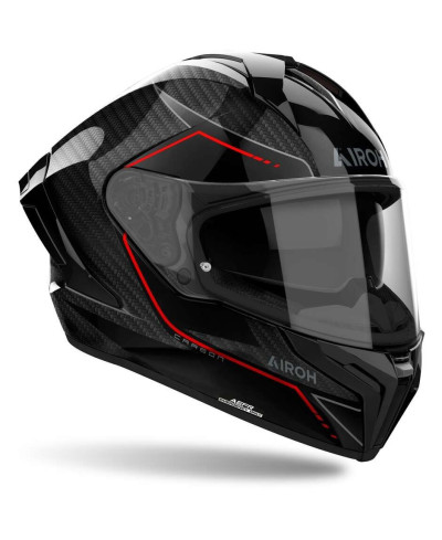 Casco Moto Integrale Airoh MATRYX Carbon Stylish Lucido