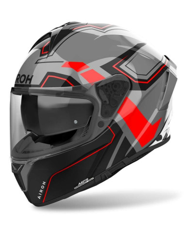 Casco Moto Integrale Airoh SPARK 2 DART Rosso Lucido