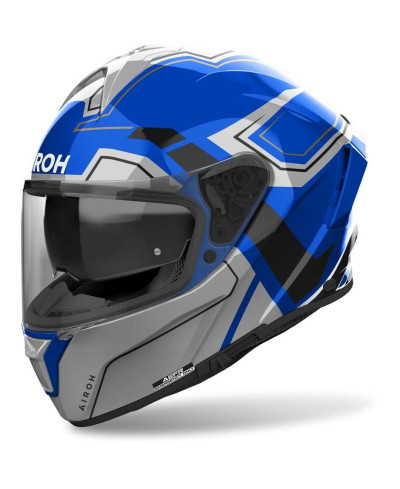 Casco Moto Integrale Airoh SPARK 2 DART Blu Lucido