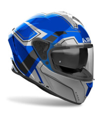 Casco Moto Integrale Airoh SPARK 2 DART Blu Lucido
