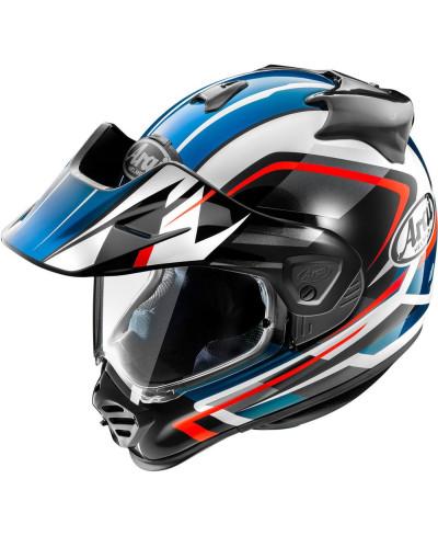 Casco integrale Adventure in fibra Arai Tour-x 5 Discovery Blue