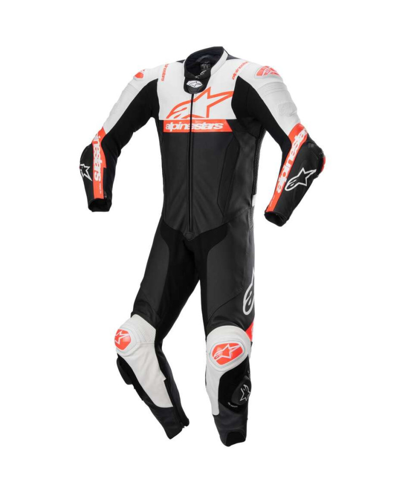 Tuta moto in pelle Alpinestars Missile V2 Ward traforato