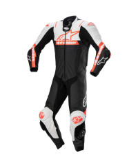 Tuta moto in pelle Alpinestars Missile V2 Ward traforato