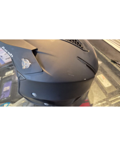 Casco jet da moto Trial Airoh Trr S Color Nero Opaco