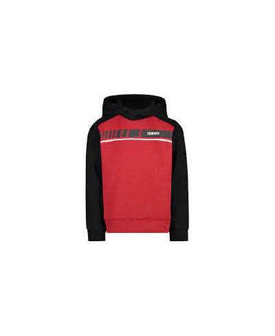 Yamaha Felpa Con Cappuccio Bambino Revs - Rossa/Nera