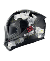 Casco integrale Nolan N60-6 Gemini Replica Carlos Checa Nero