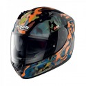 Miniatura - Casco integrale Nolan N60-6 Foxtrot N-com Arancio Blu Nero