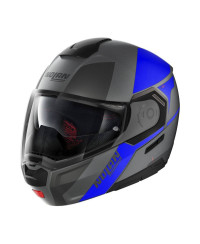Casco modulare Nolan N90-3 WILCO N-COM 27 Flat Lava Grey