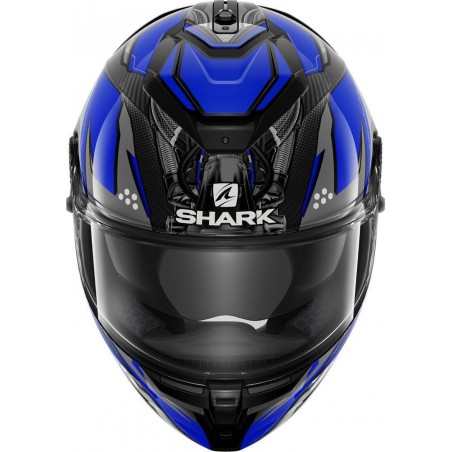 Casco integrale Shark Spartan GT Carbon Urikan Con doppia
