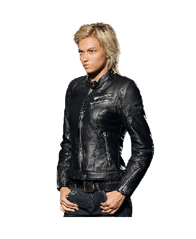 Giacca da moto Donna Spidi Cafe Race in Pelle | Giacca 4