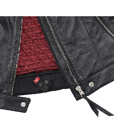 Giacca da moto Donna Spidi Cafe Race in Pelle | Giacca 4