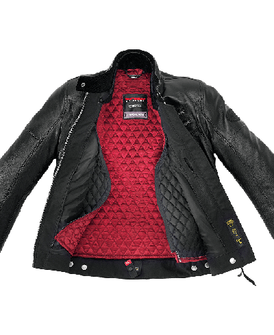Giacca da moto Donna Spidi Cafe Race in Pelle | Giacca 4