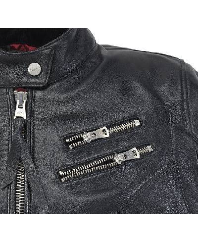 Giacca da moto Donna Spidi Cafe Race in Pelle | Giacca 4