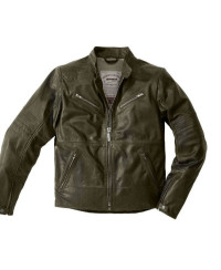 Giacca da moto Spidi Garage Titanio in pelle | Giacca 4 stagioni