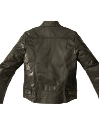 Giacca da moto Spidi Garage Titanio in pelle | Giacca 4 stagioni